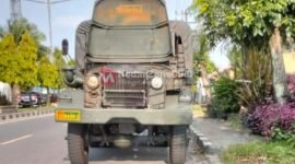 Foto Truk Yang di tuduh Bekingi Perjudian Markas Las Vegas KM 18